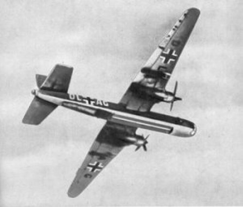 Heinkel He 177 Greife (Griffon) Long range bomber