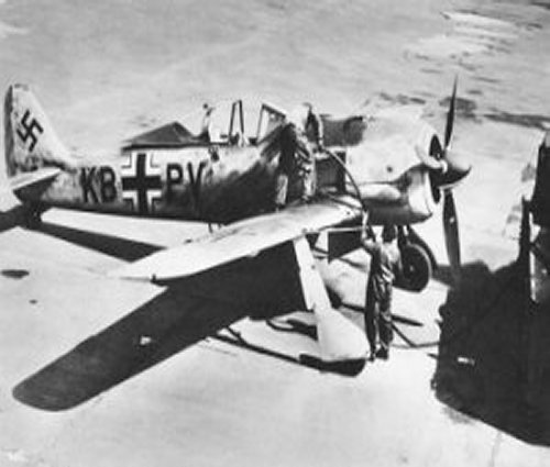 Focke-Wulf Fw 190 Wurger (Butcher Bird) Fighter
