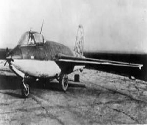 Junkers Ju 248 Prototype fighter re-designation of Me 263