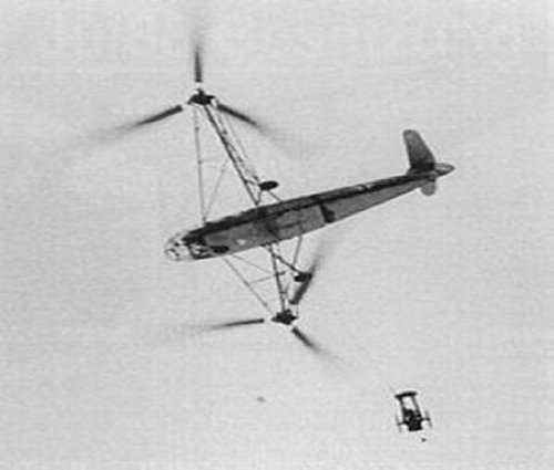 Focke Achgelis Fa 223 Drache (Kite) Helicopter transport