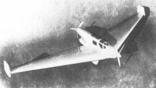 DFS 39 Prototype tailless aircraft