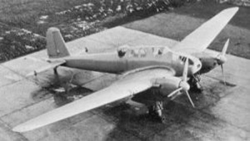 Focke-Wulf Fw 57 Prototype Fighter bomber