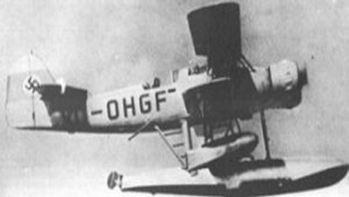 Focke-Wulf Fw 62 Prototype seaplane reconnaissance