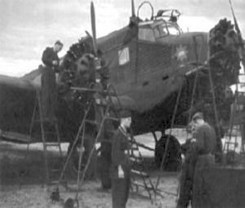 Junkers Ju 52 Tante Ju (Auntie Ju) Transport