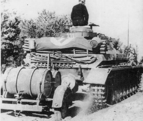 Panzer IV als Tauchpanzer