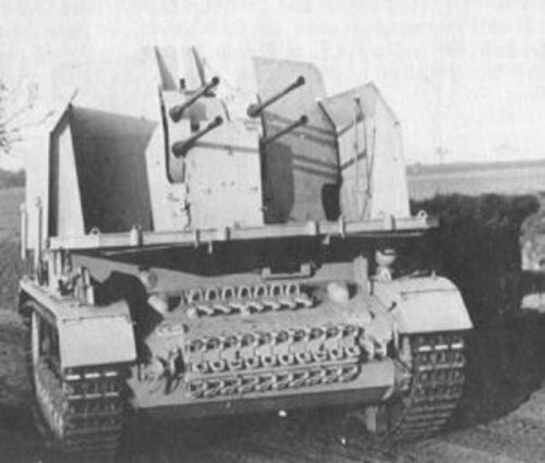 2 cm Flakvierling auf Fahrgestell Panzerkampfwagen IV Selbstfahrlafette 
