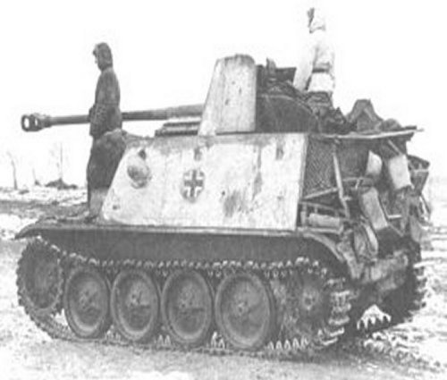 7.62 cm PaK 36(r) auf Fgst Panzer II Ausf. D  Marder II Sd.Kfz. 132