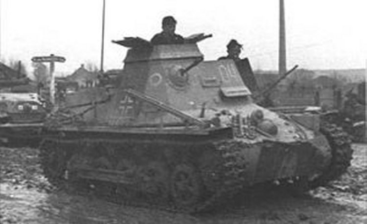 kleiner Panzerbefehlswagen Panzer I Ausf. B Sd.Kfz. 265