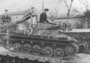 Ladungsleger auf Panzer I Ausf. B