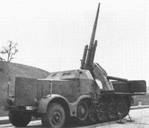 8.8 cm Flak 37 (Sf) auf Fgst Zgkw 18t Sd.Kfz. 9