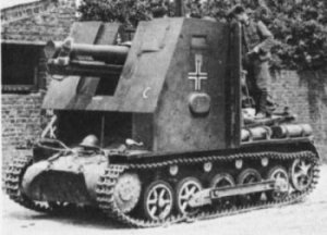 15 cm s.I.G. 33 (Sf) auf Panzer I Ausf. B