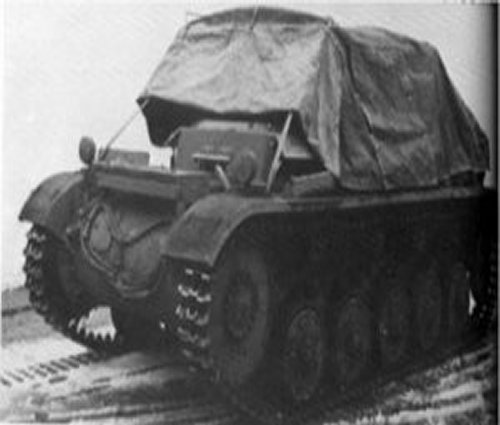Panzer II ohne Aufbau
