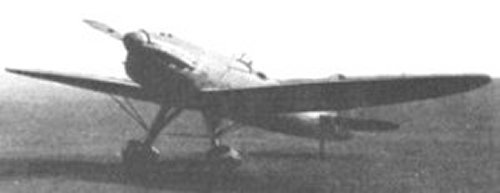 Henschel Hs 125 Prototype fighter trainer