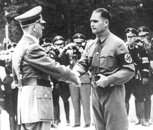 Adolf Hitler and Rudolf Hess