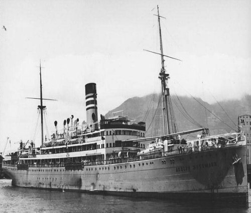 German liner Adolph Woermann picture 1